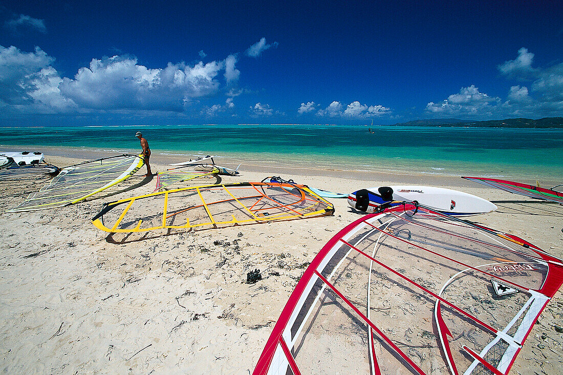 Strand, Windsurfing Tobago, West Indies, Karibik
