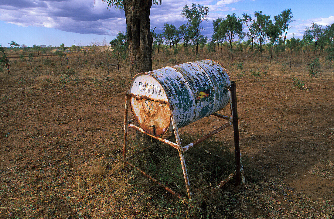 Mailbox, Briefkasten, Australien, mailbox in the outback