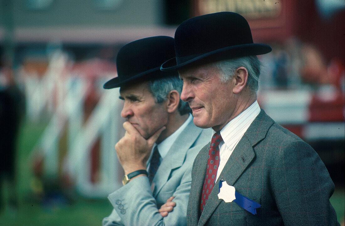 Jury bei Dressurprüfung, Ballinasloe, Co. Galway Irland