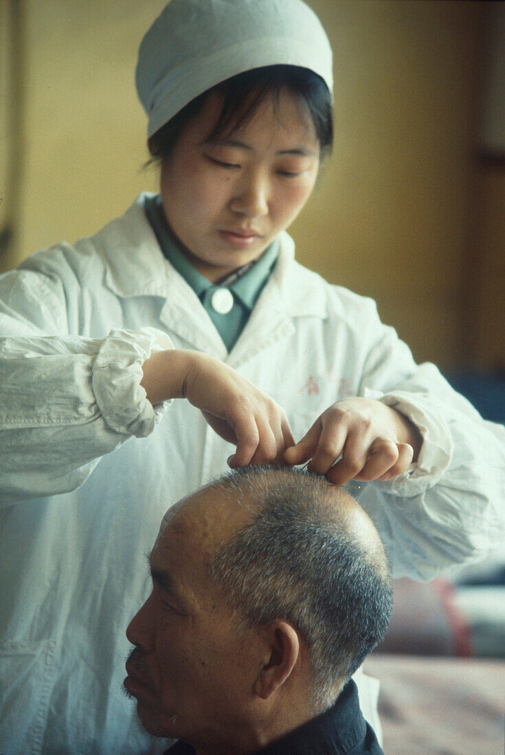 Chinesische Medizin, Akupunktur Changscha, China