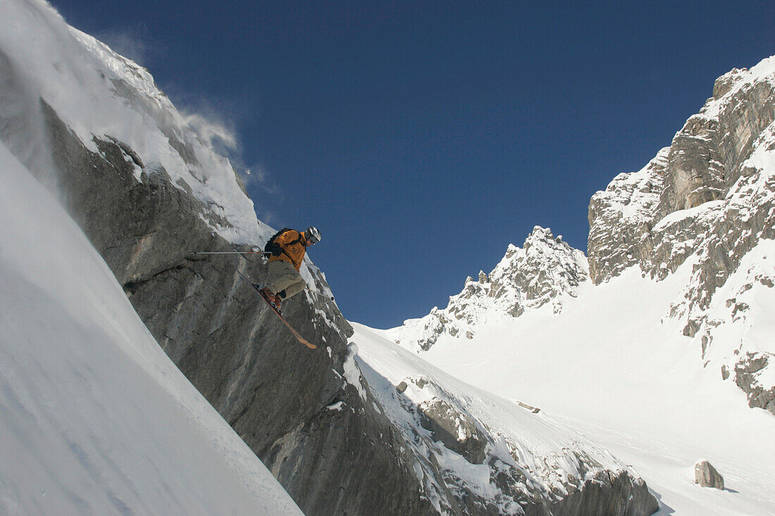 Freeriding, Lech, Österreich Europa