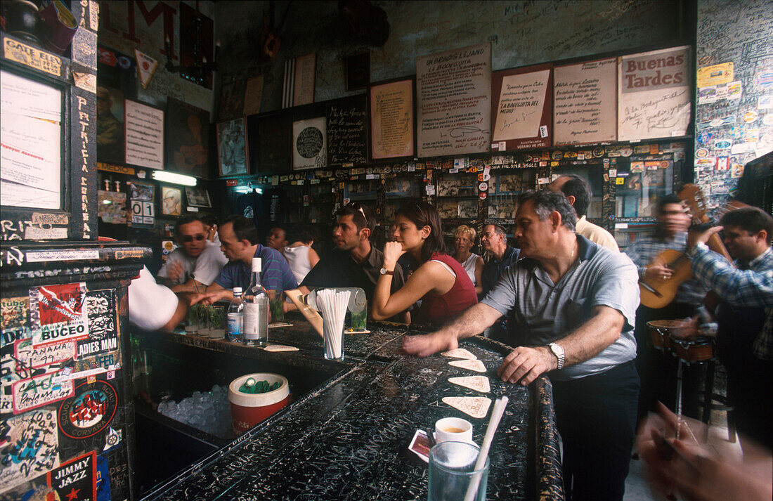 Hemingway´s Bar ?Bodeguita del Medio?, Havanna Kuba