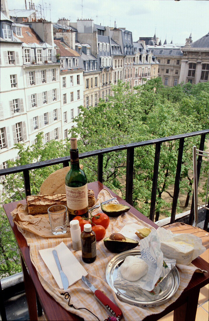 Wohnen am Place Dauphine, Ile de la Cité, 1 Arrondisment Paris, Frankreich