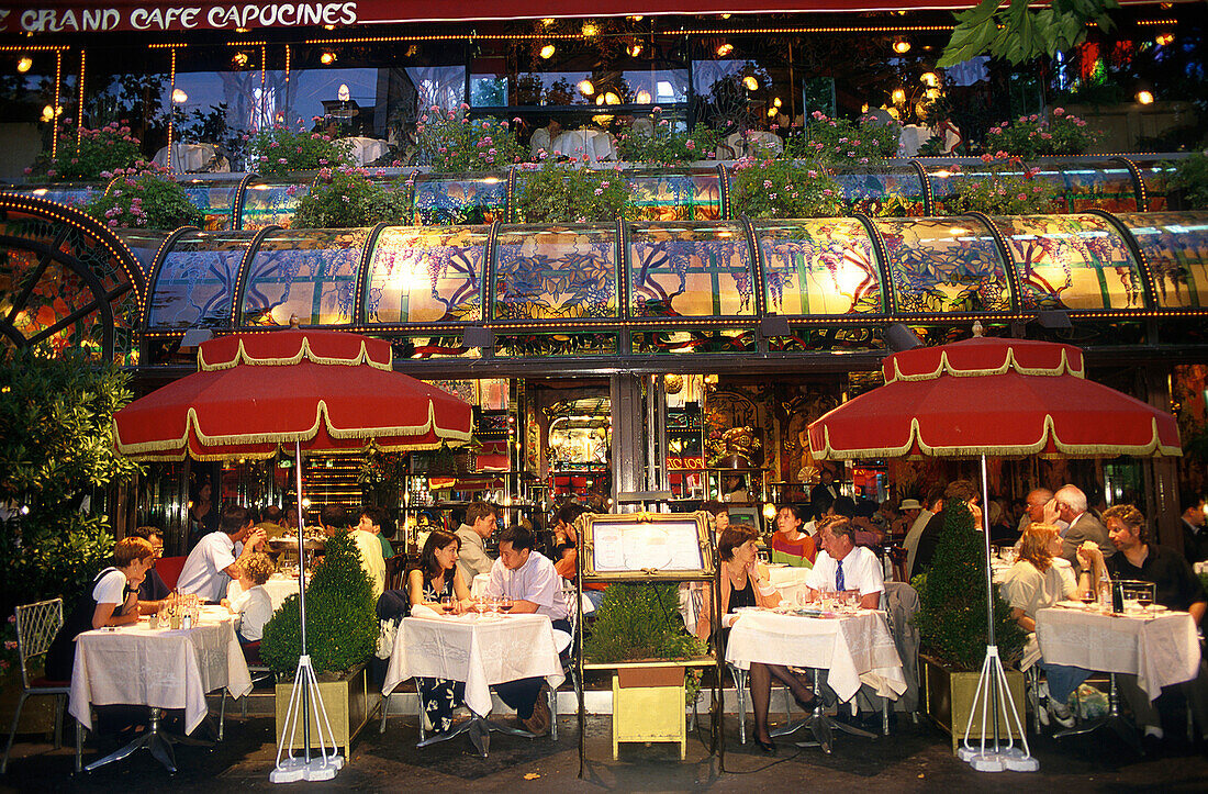 Grand Cafe Capucines, Boulevard de Capucines, 9 Arrondisment Paris, Frankreich
