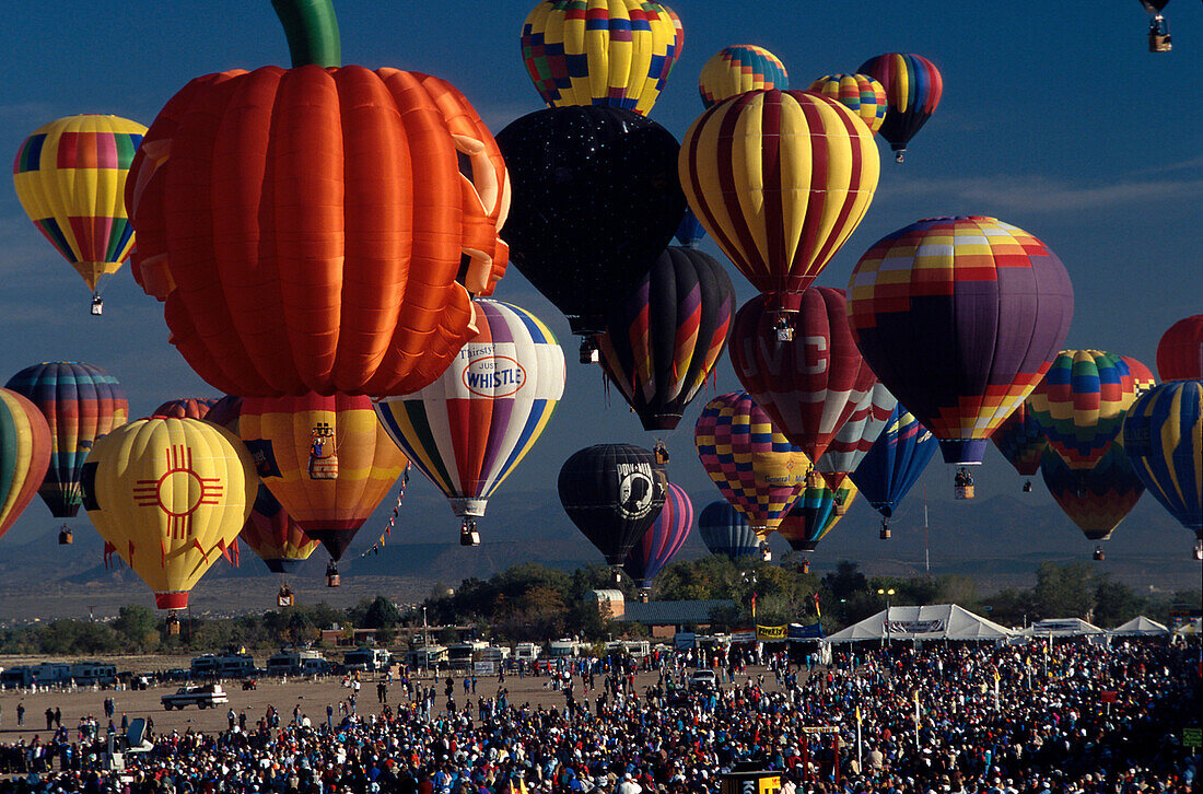 Balloon-Fiesta, Albuquerque, New Mexico, USA