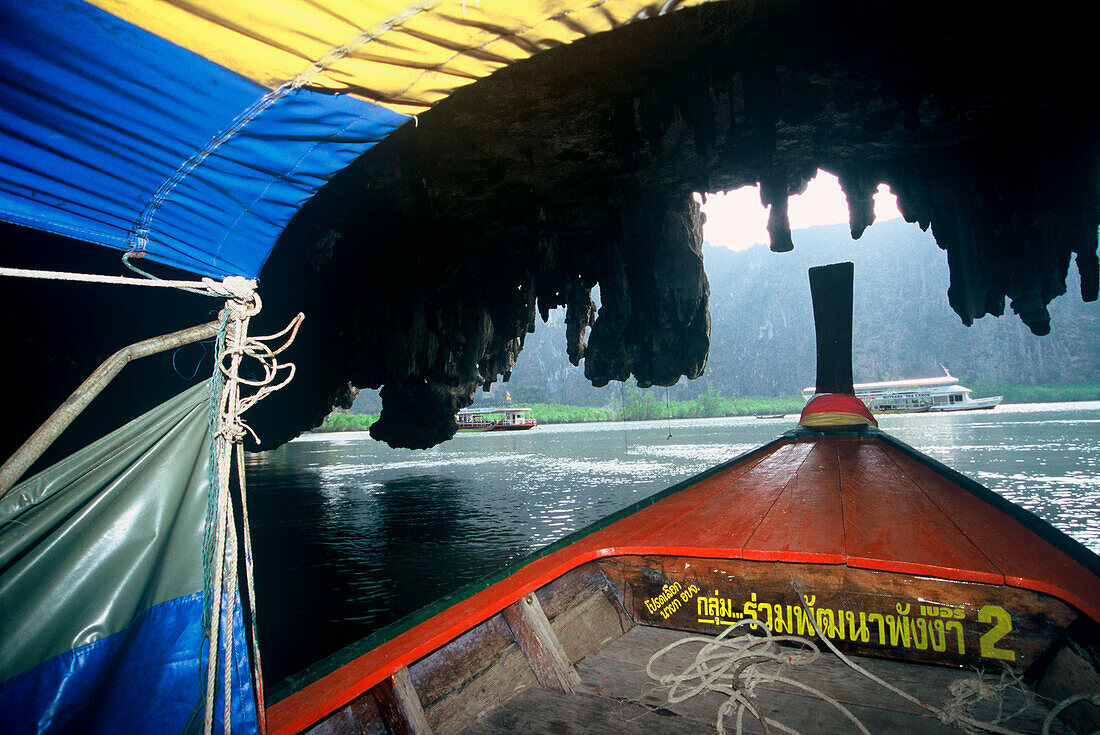 Boat excursion, Ao Phang Nga, Andaman Sea, Thailand