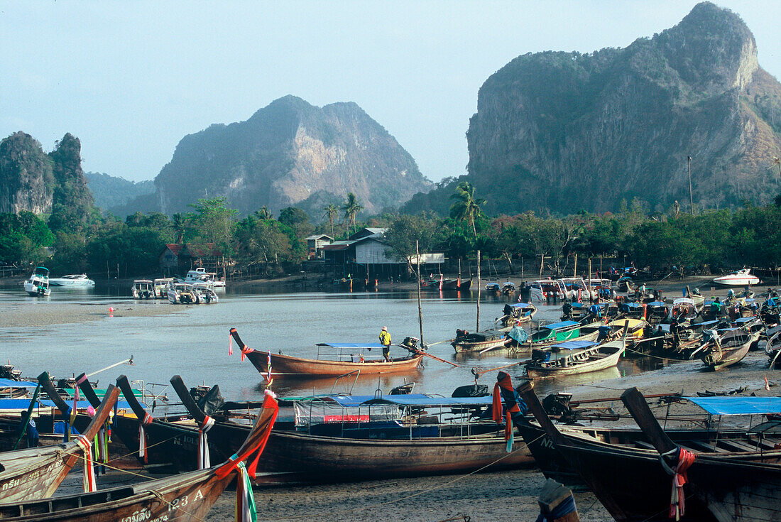 Little harbour, Klong Son, Krabi, Andaman Sea, Thailand