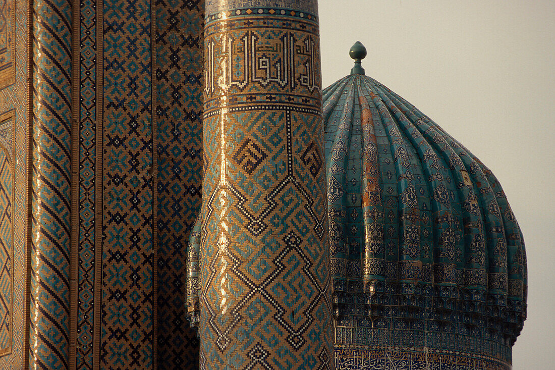 Schir-dar Medrese, Rigestan, Samarkand Usbekistan