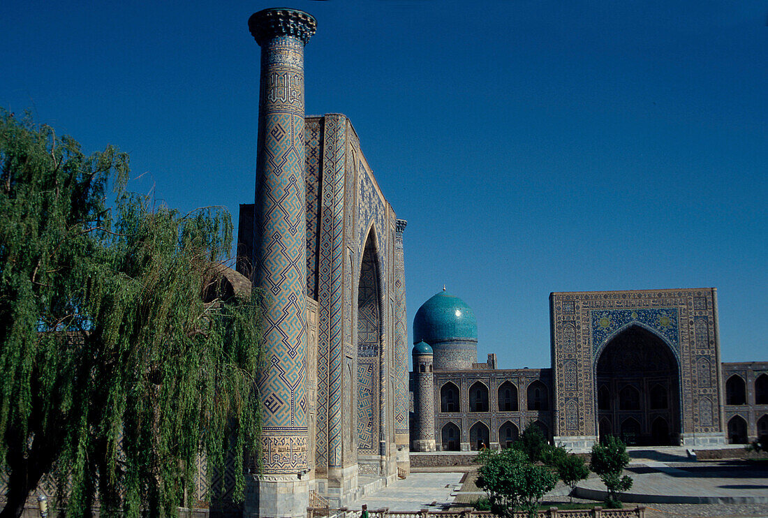 Ulughbek, Tella Kari Medrese, Rigestan Platz Samarkand, Usbekistan