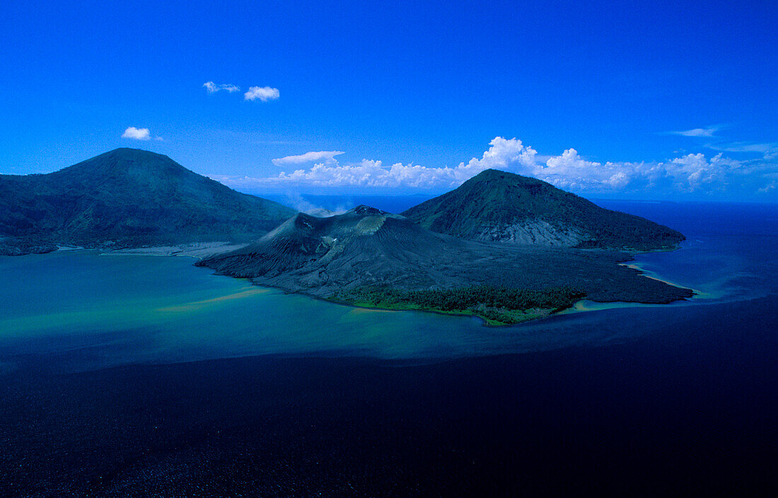 Tarvuvur, Volcano, Aerial, Rabaul, East New Britain Papua New Guinea, Melanesia
