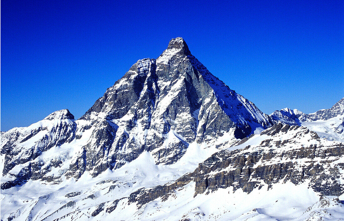Matterhorn, Walliser Alpen, Schweiz, Europa