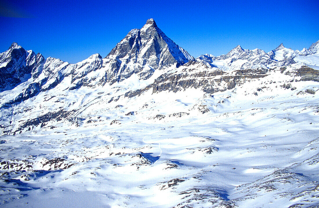 Matterhorn, Italy, Monte Rosa Walliser Alps, Italy