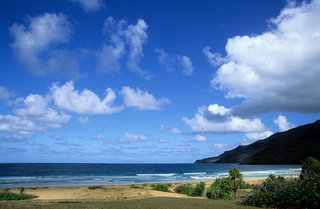 Deaserted, Beach, HAA'ATUA TUA, Nuku HIva, Marquesas French Polynesia, South Pacific