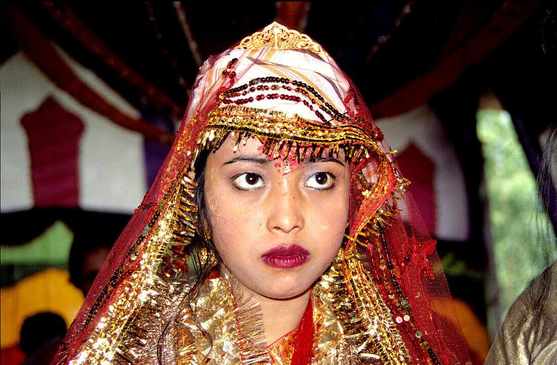 Nepales Girl, Wedding, Wedding ceremony, Chitwan Nepal