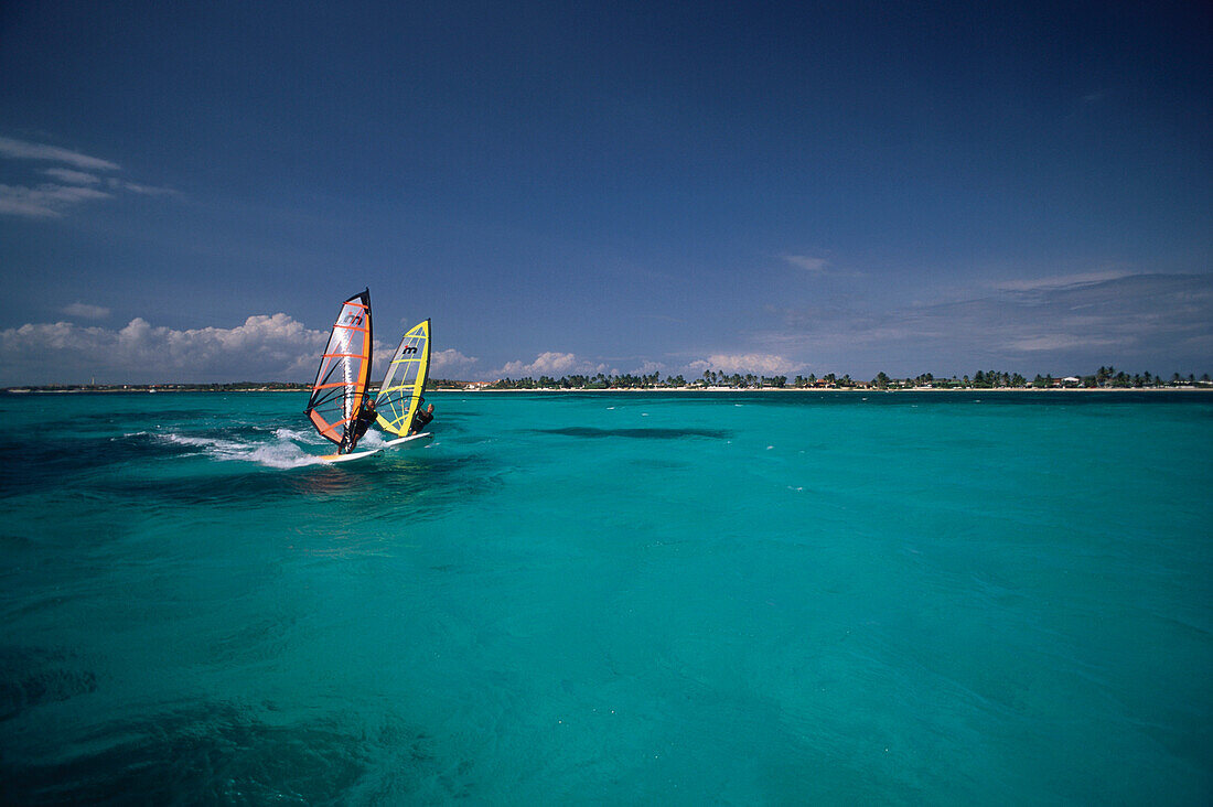 Windsurfen, Aruba, Karibik Niederl. Antillen