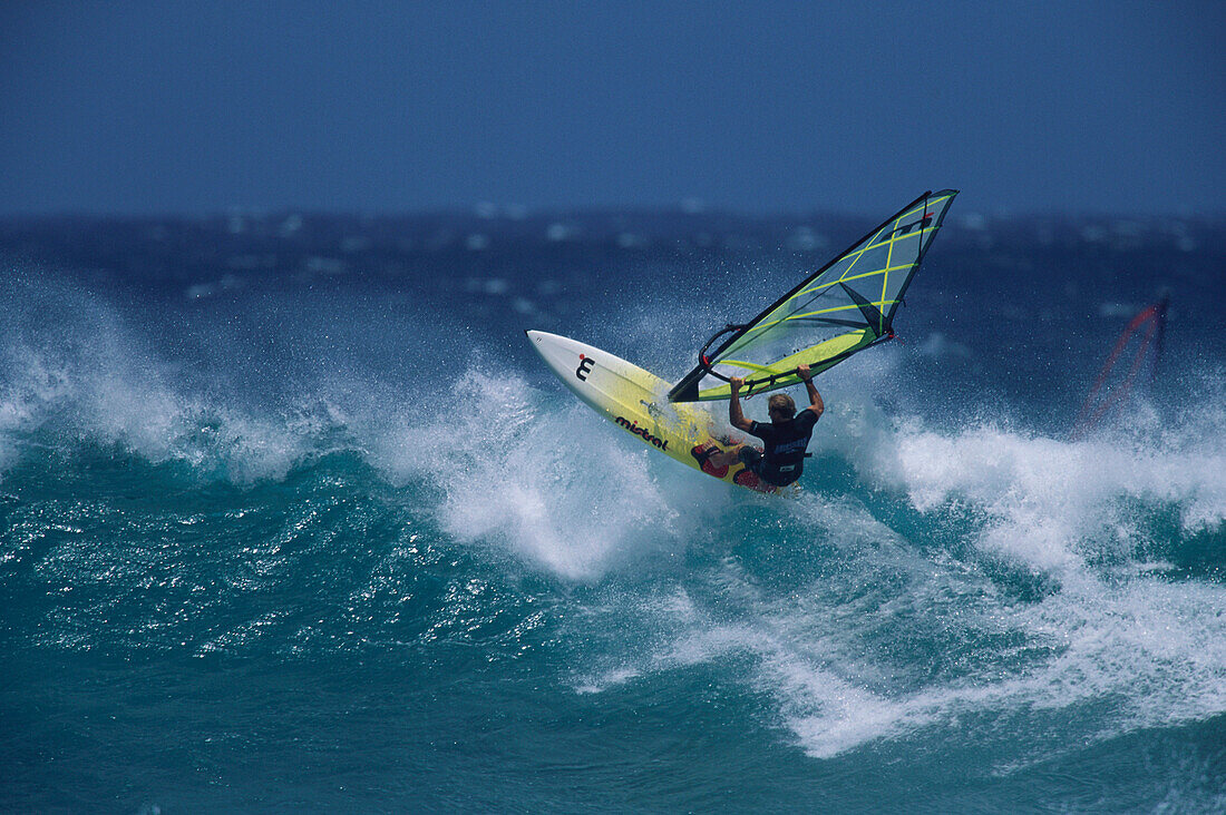 Windsurfer Robbie Naish, Hawaii, USA