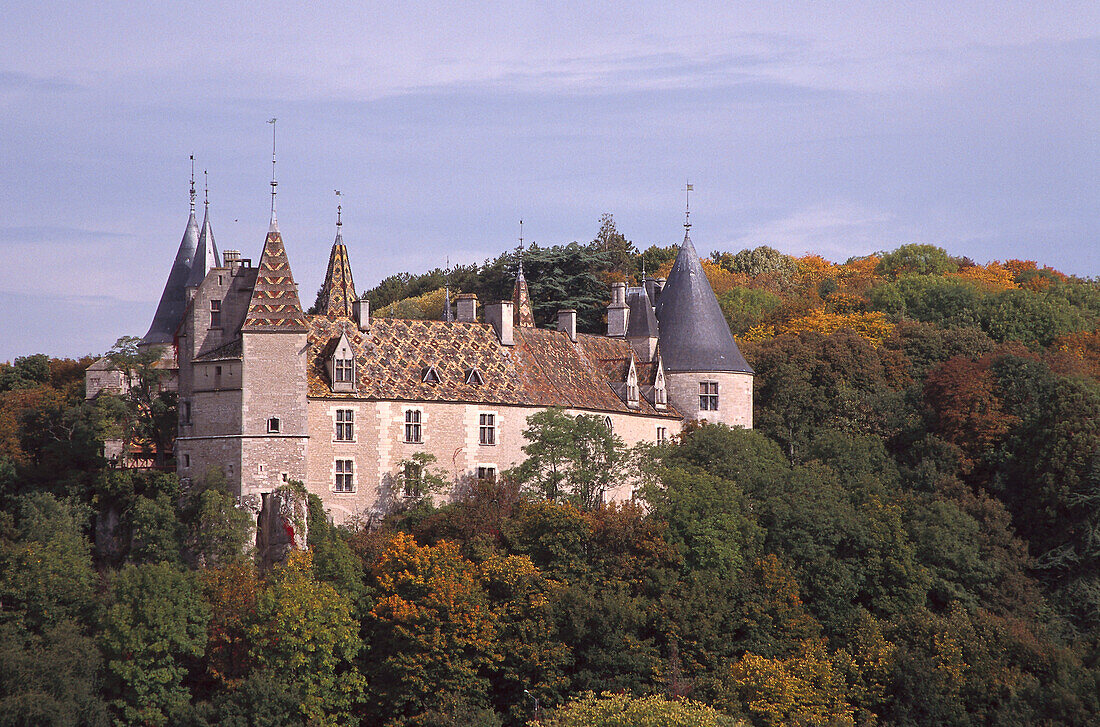 Château de la Rochepot, Rochepot Burgundy, France