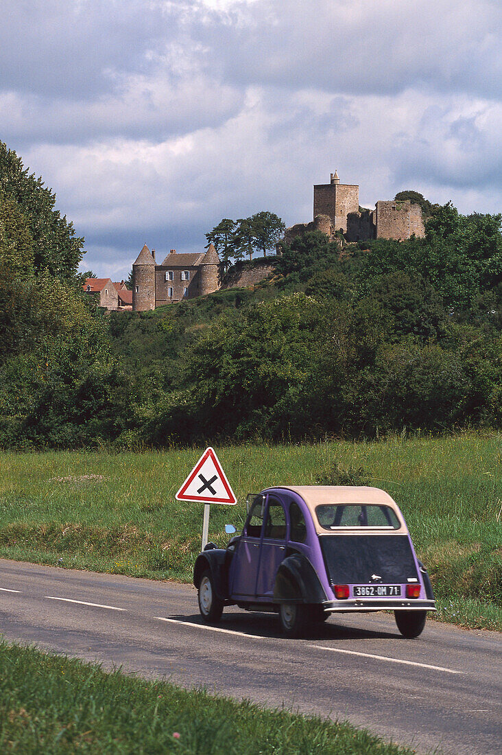 Landscape near Brancion, Burgundy France
