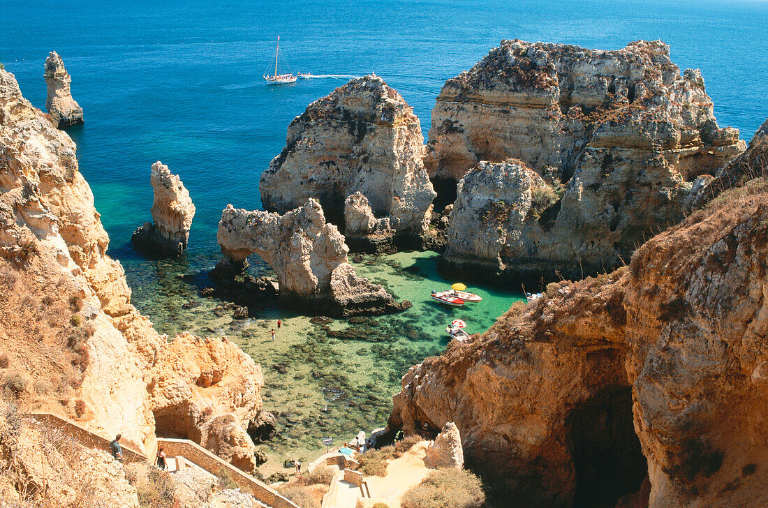 Ponta da Piedade, near Lagos, Algarve, Portugal