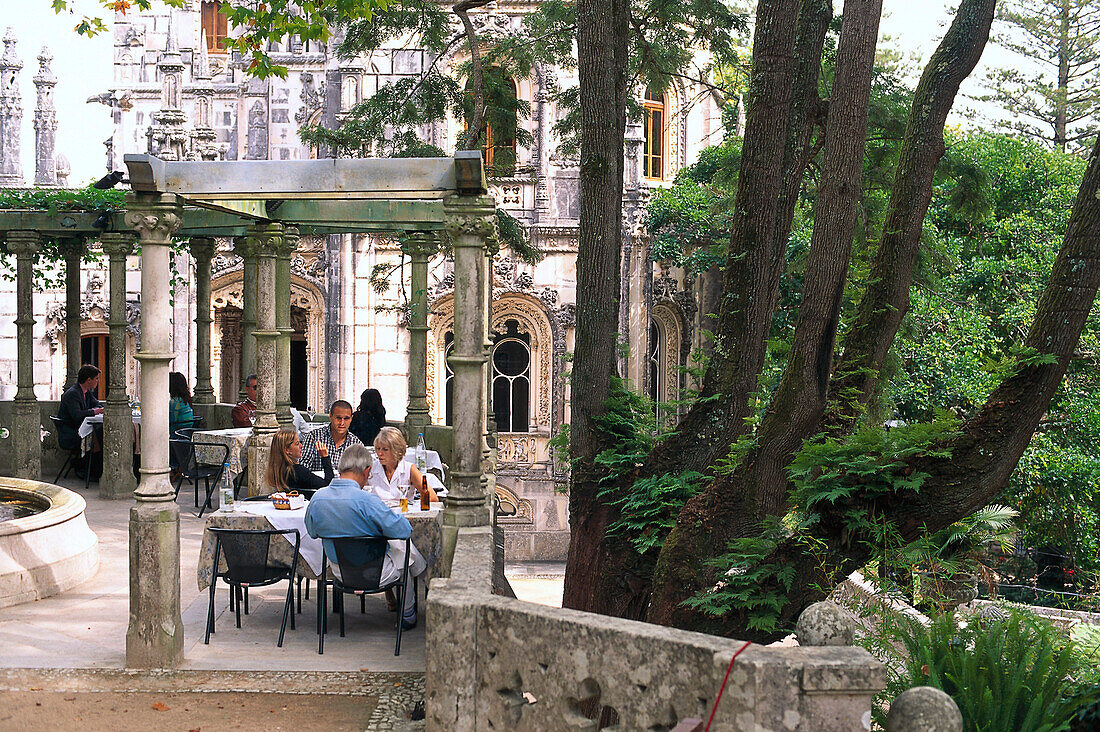 Restaurant, Park, Quinta da Regaleira Sintra, Portugal