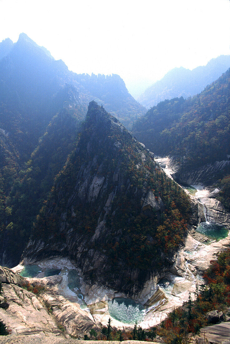 Kumgang Mountains in autumn, Kumgang-san, North Korea Asia