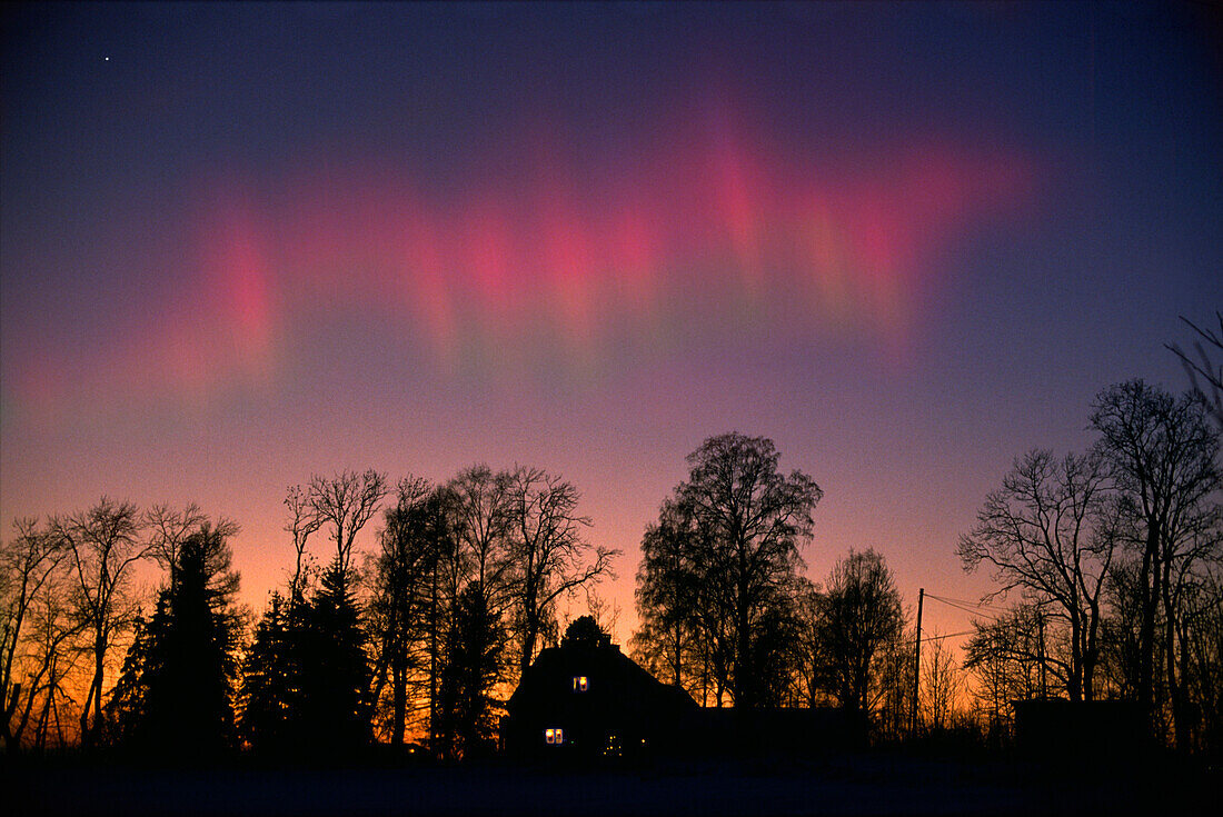 Aurora borealis, Oslo, Norway Europe