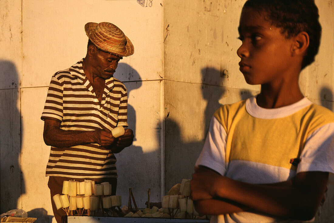 Sugarcane vendor in Rio, Rio de Janeiro, Brazil South America