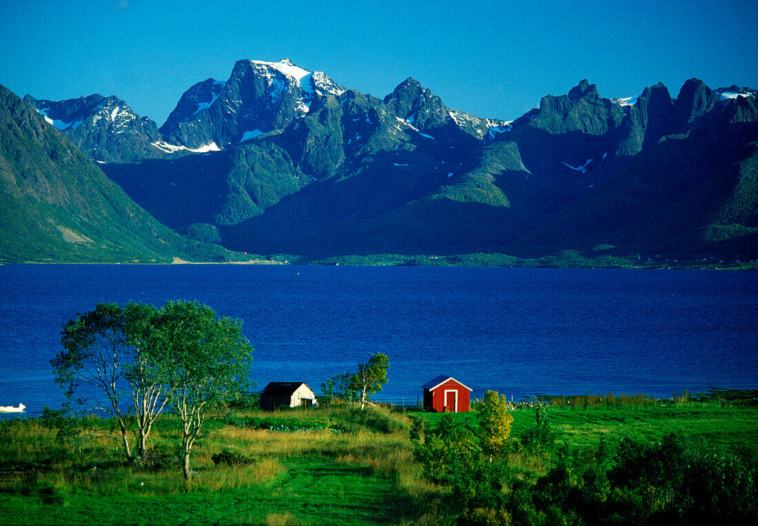 Vesteralen Islands in summer, Vesteralen Islands Norway, Scandinavia