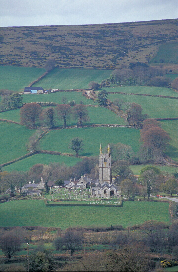 Dartmoor, Somerset, Widecomb in the moor Europe, England