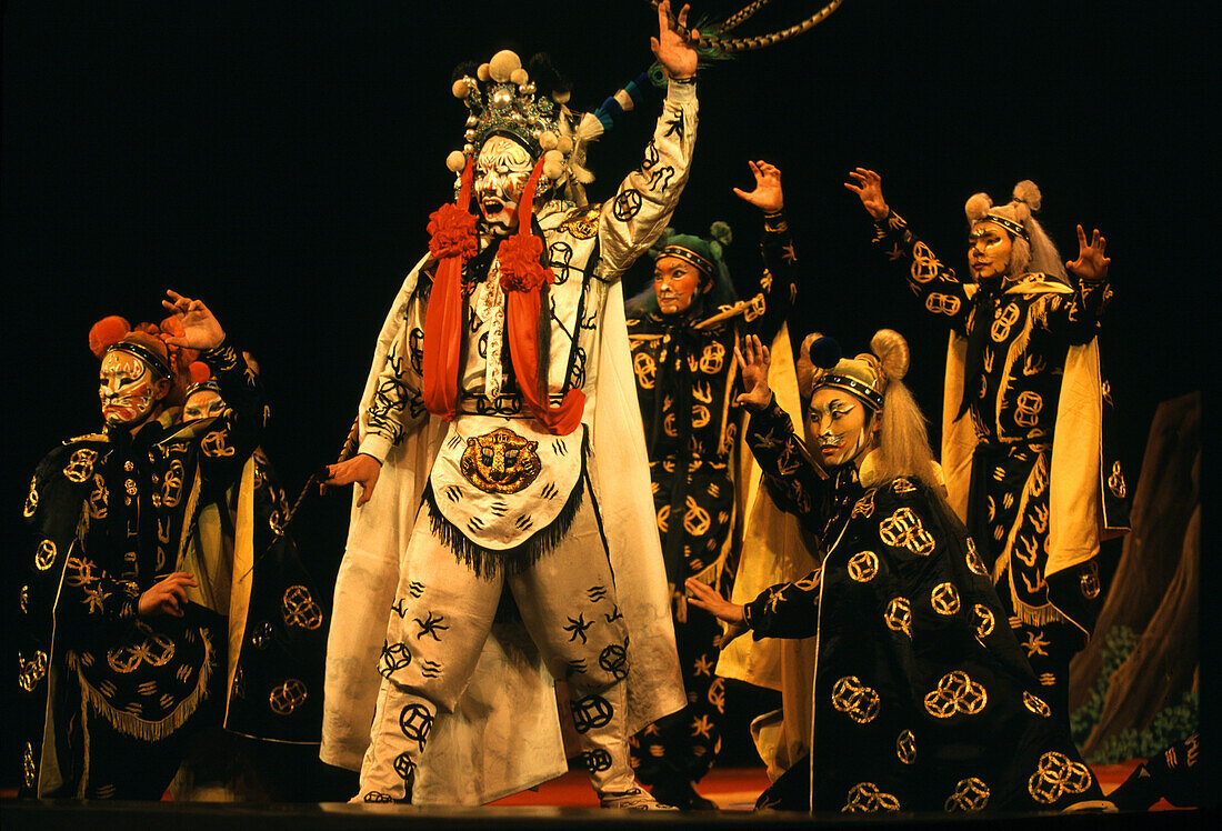 Chinese Opera, performers, Taipei, Taiwan Asia