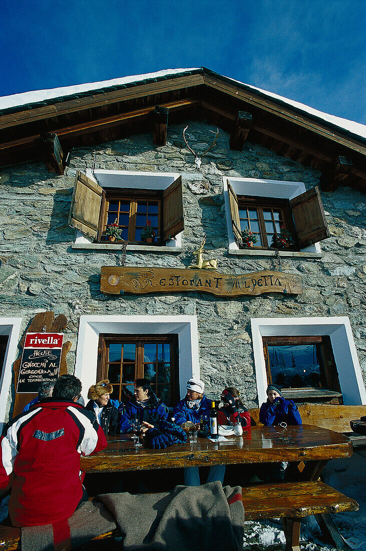 Alpettahütte, Furtschellas, St. Moritz Switzerland