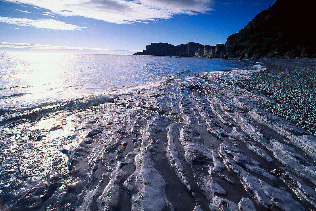 Cap Bon Ami, Forillon NP, Gaspesie Quebec, Canada