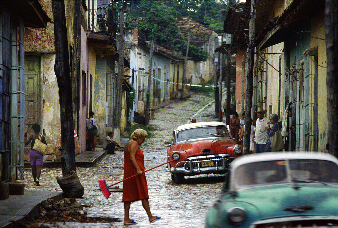 Straßenszene, Trinidad, Kuba, Karibik