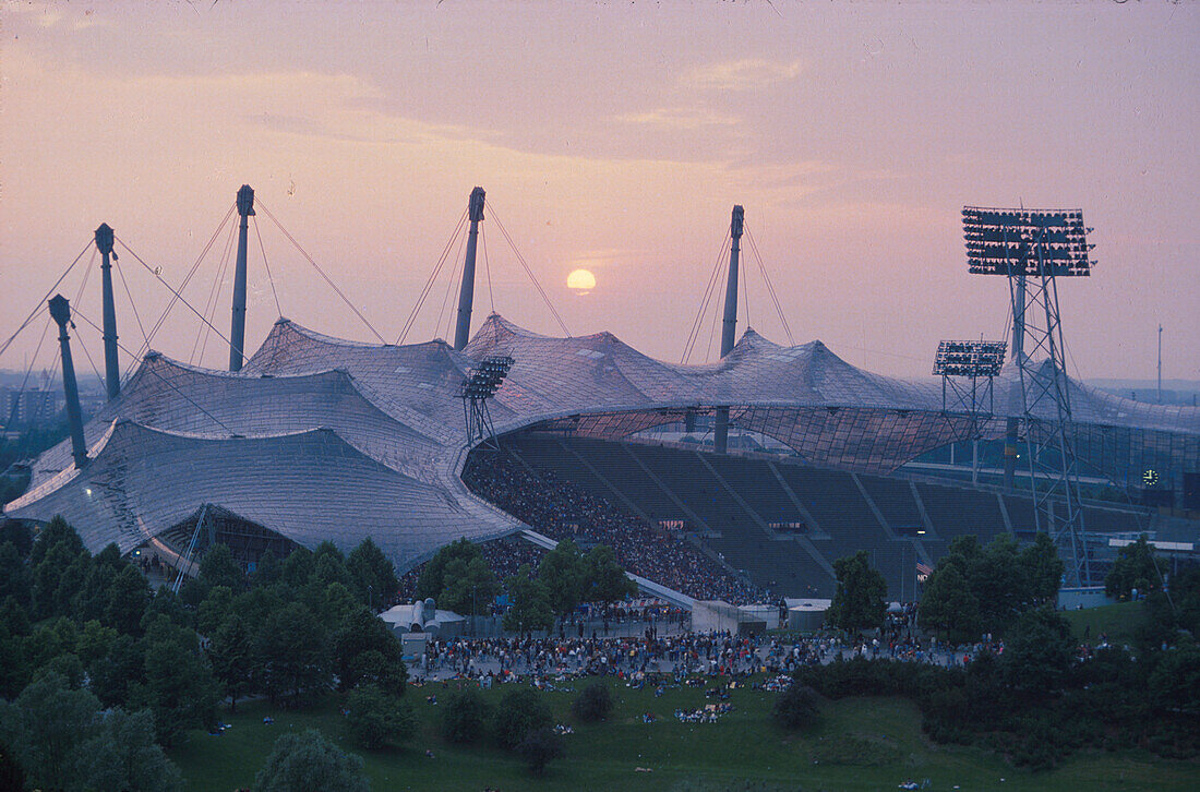 Olympiastadion, München, Bayern, Deutschland