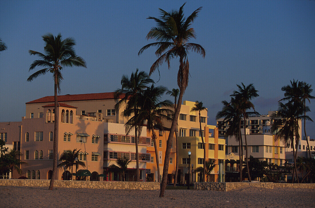 Ocean Drive, Miami Beach, Florida, USA Amerika