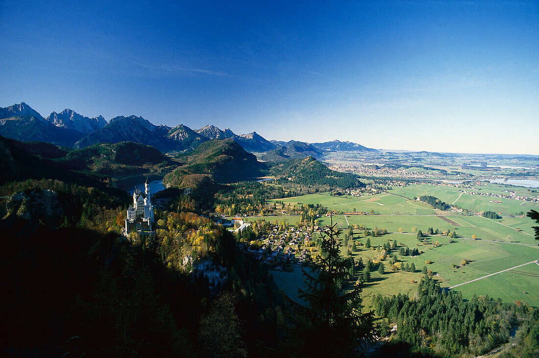 Schloss Neuschwanstein, Bayern Deutschland