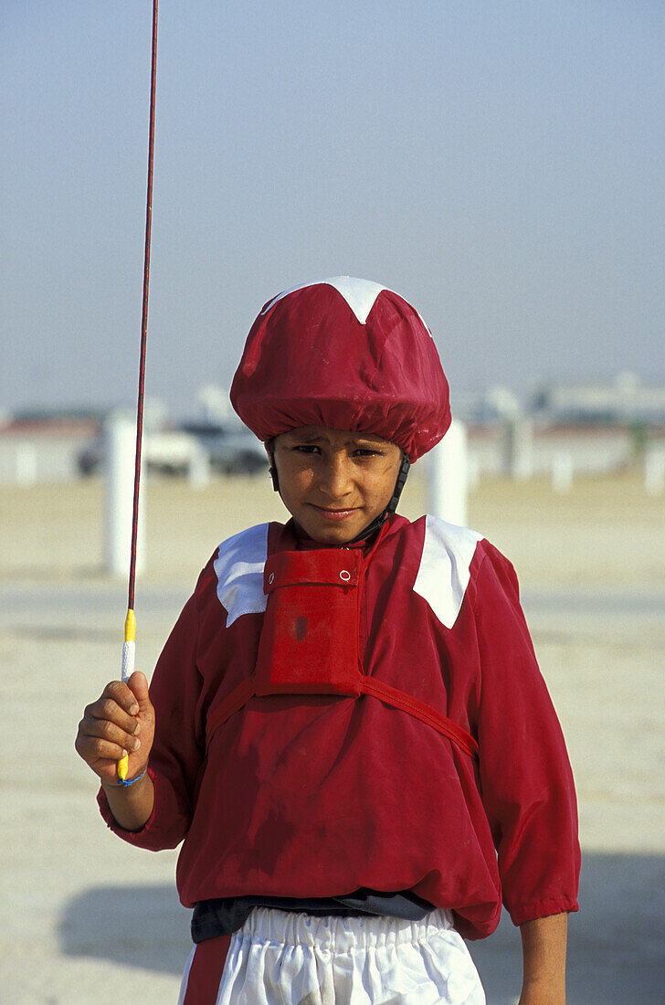 Kamel Jockey, Dubai, Vereinigte Arabische Emirate, Vorderasien, Asien