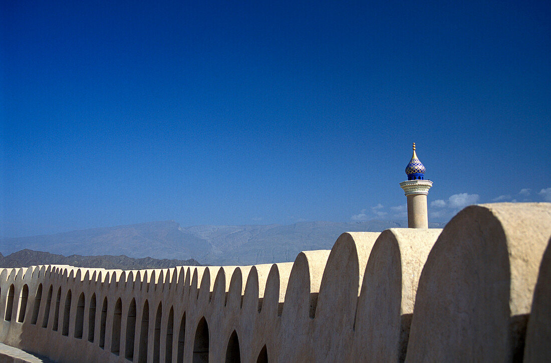 Fort with mosque, Nizwa, Oman