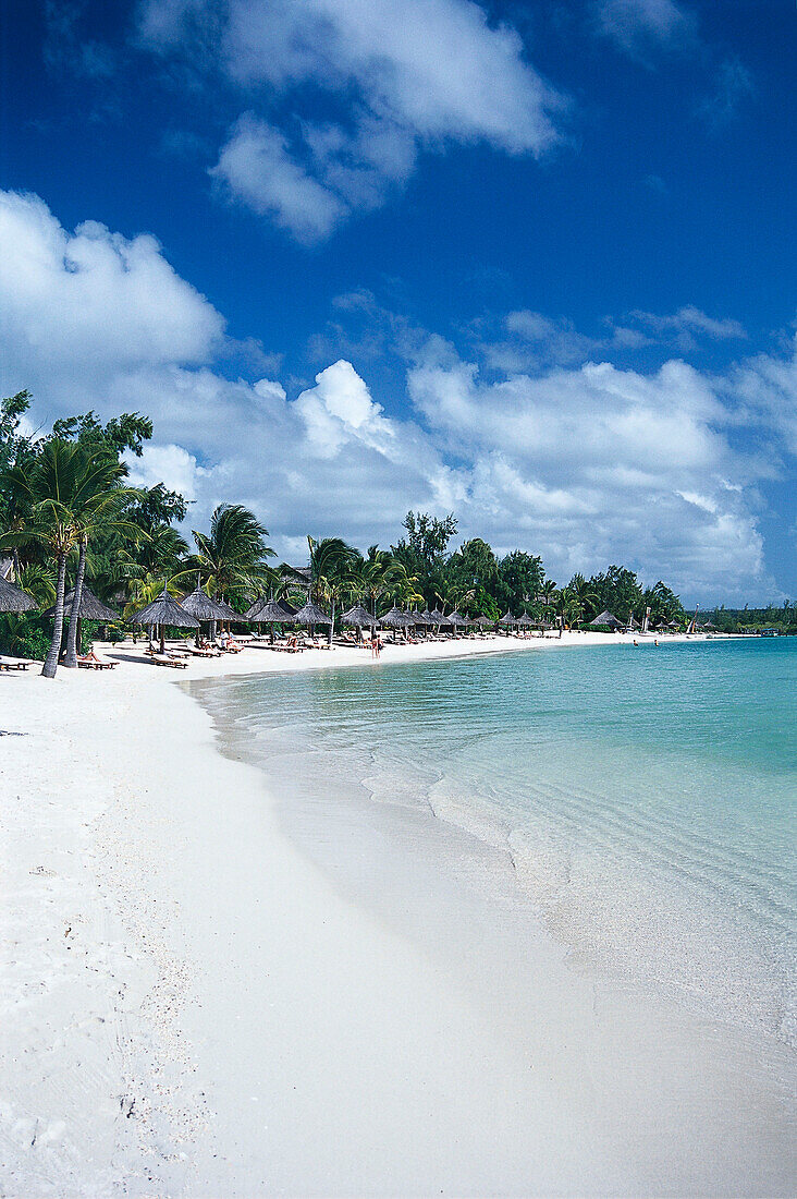 Sandy beach, Hotel Le Prince Meurice, Mauritius