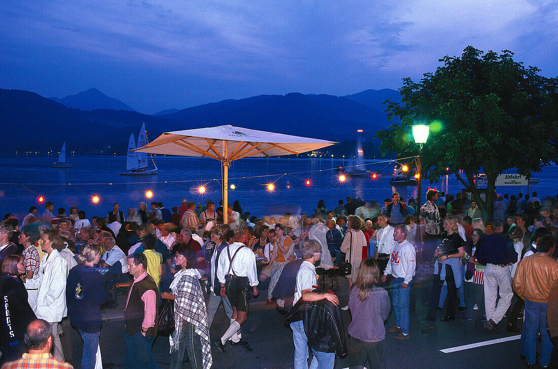 Festival at Tegernsee Lake, Bavaria, Germany, Germany
