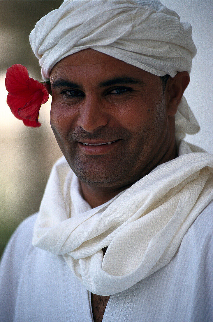 Man in traditional clothes, Tunesia