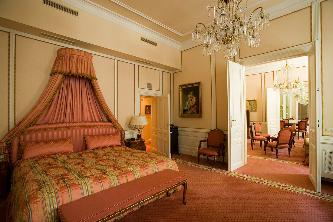 The presidential suite, Madame Butterfly Suite of Hotel Sacher, Vienna, Austria