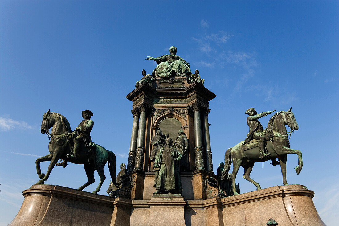 Maria-Theresien-Denkmal am Maria-Theresien-Platz, Wien, Österreich