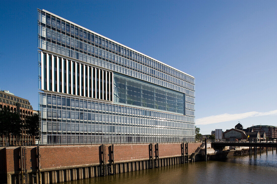 Office building at Hafencity, Hamburg, Germany