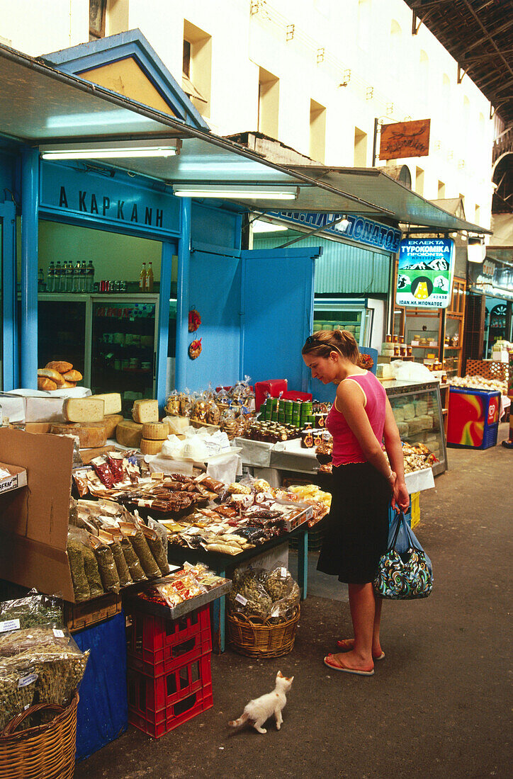 Market Hall, Chania, Crete, Greece