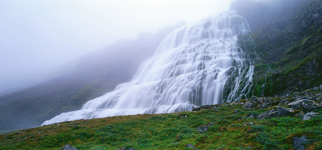 Wasserfall Fjallfoss, Island