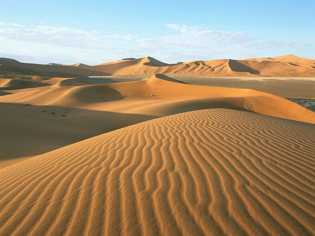Dunes, Namib Desert, Sossusvlei, Namibia, Africa