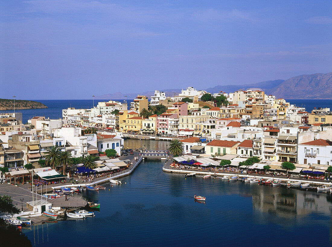 Voulismeni-See, Ágios Nikolaos, Kreta, Griechenland
