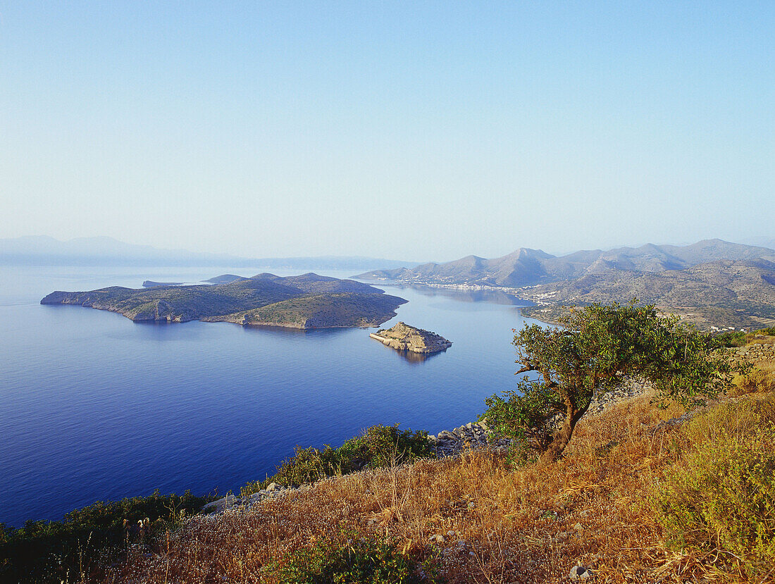 Island Spinalonga, Mirabello Gulf, Crete, Greece