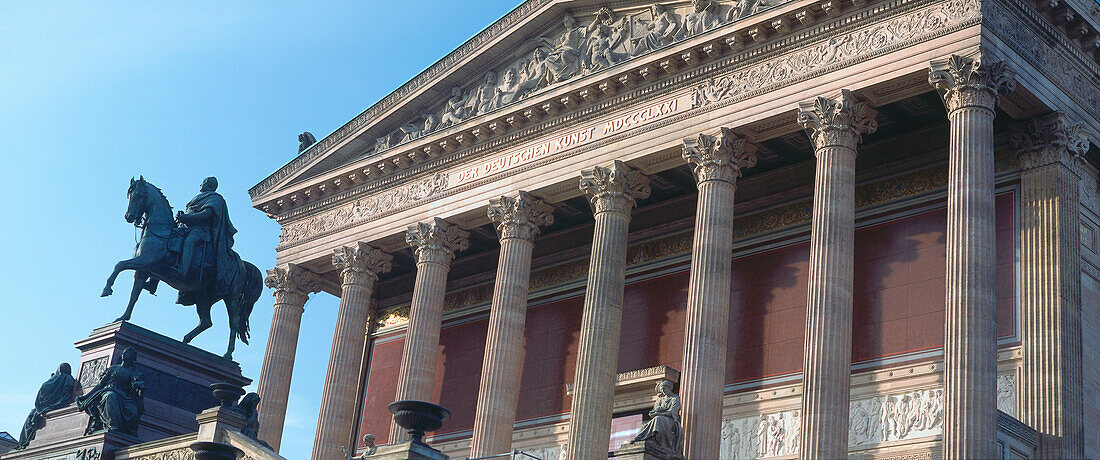 Die Alte Nationalgalerie, Stadtteil Mitte, Berlin, Deutschland